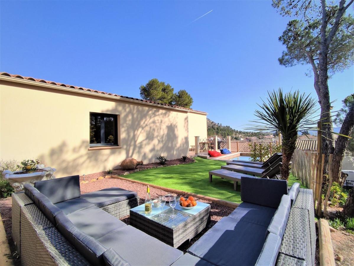 Villa Entiere Bellevue - Balneo - Piscine - Clim Montséret Kültér fotó