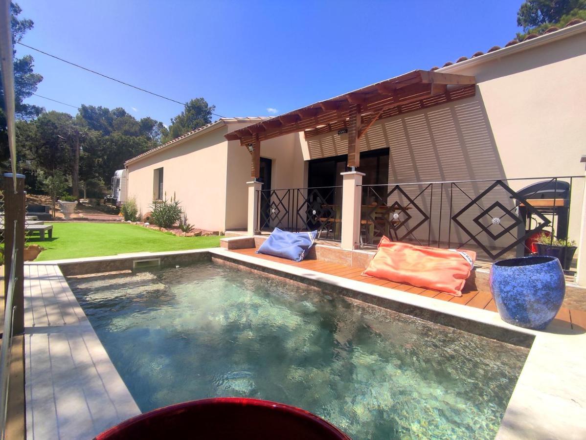 Villa Entiere Bellevue - Balneo - Piscine - Clim Montséret Kültér fotó